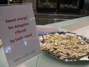 Sweet energy for delegates